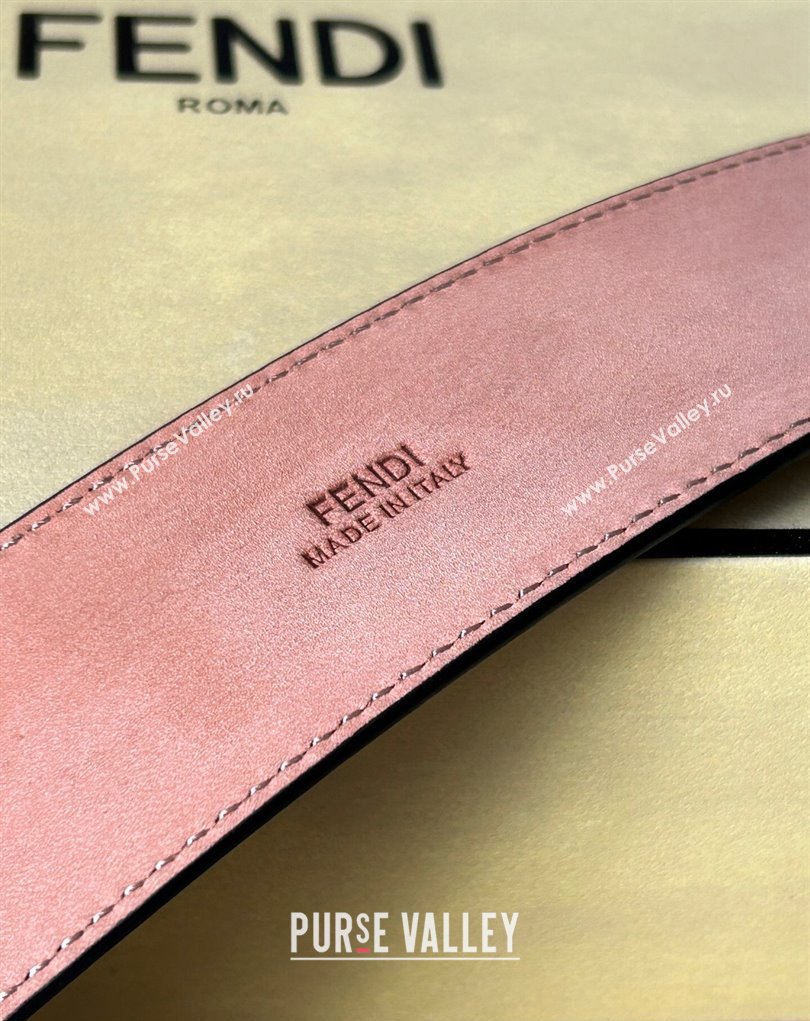 Fendi Width 4cm F is Fendi leather Belt 01 (99belt-231228f14)