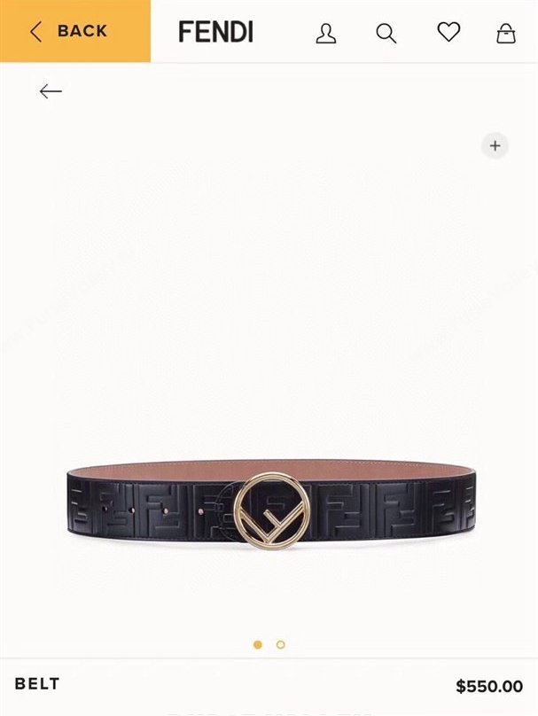 Fendi Width 4cm F is Fendi leather Belt 03 (99belt-231228f16)