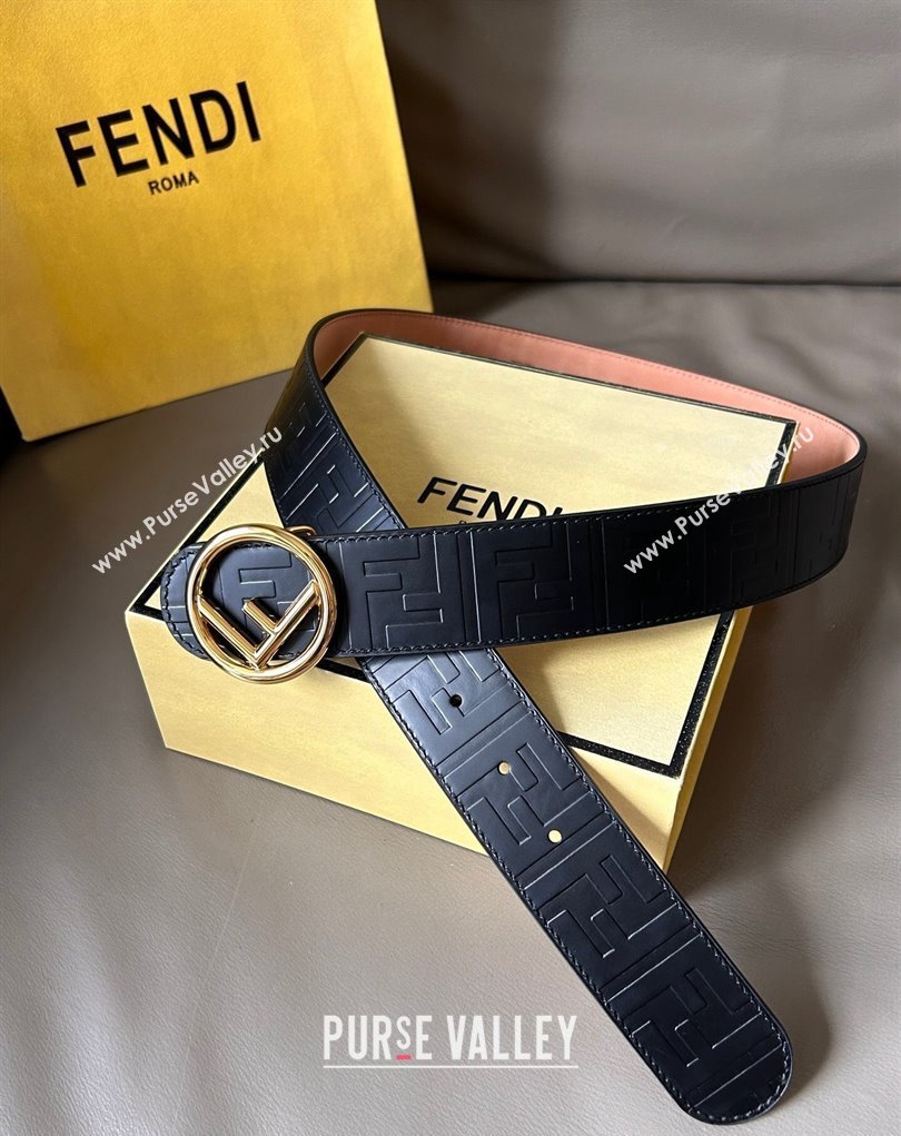 Fendi Width 4cm F is Fendi leather Belt 03 (99belt-231228f16)