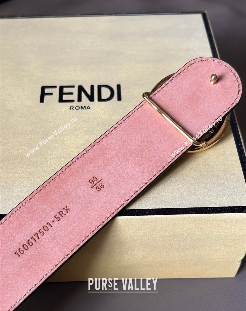 Fendi Width 4cm F is Fendi leather Belt 03 (99belt-231228f16)