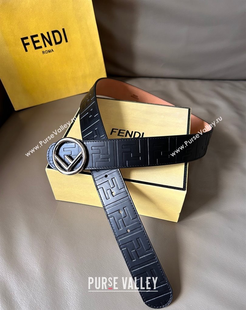 Fendi Width 4cm F is Fendi leather Belt 02 (99belt-231228f15)