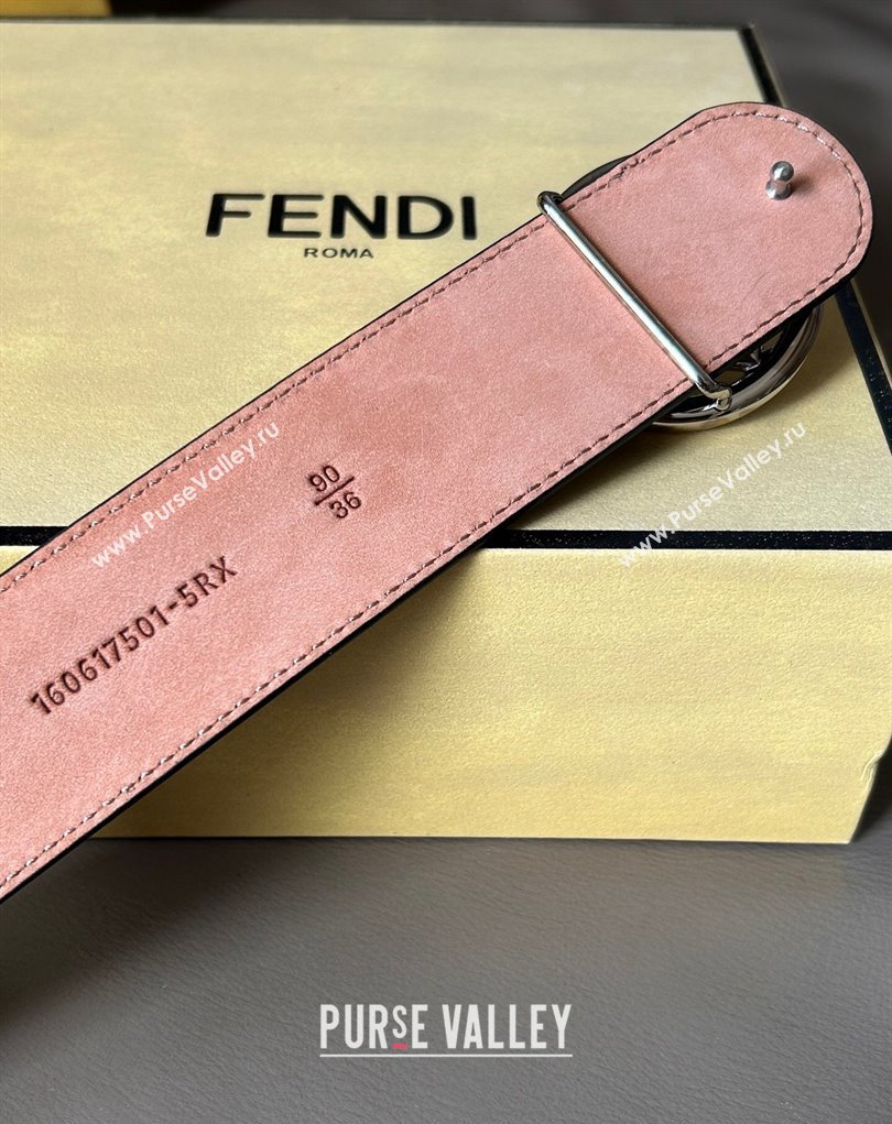 Fendi Width 4cm F is Fendi leather Belt 02 (99belt-231228f15)