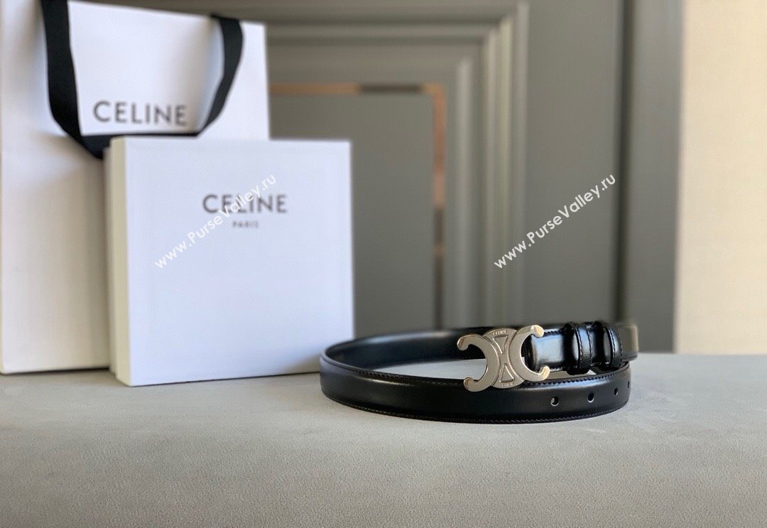 Celine 2.5cm Medium Triomphe Belt 18 (99belt-23122868)