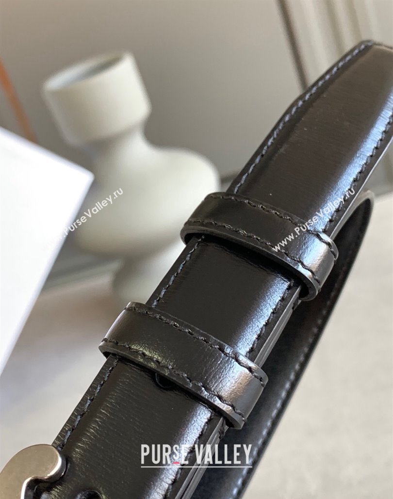 Celine 2.5cm Medium Triomphe Belt 18 (99belt-23122868)