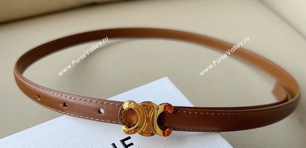 Celine 1.5cm TEEN Triomphe Belt 12 (99belt-231228n12)