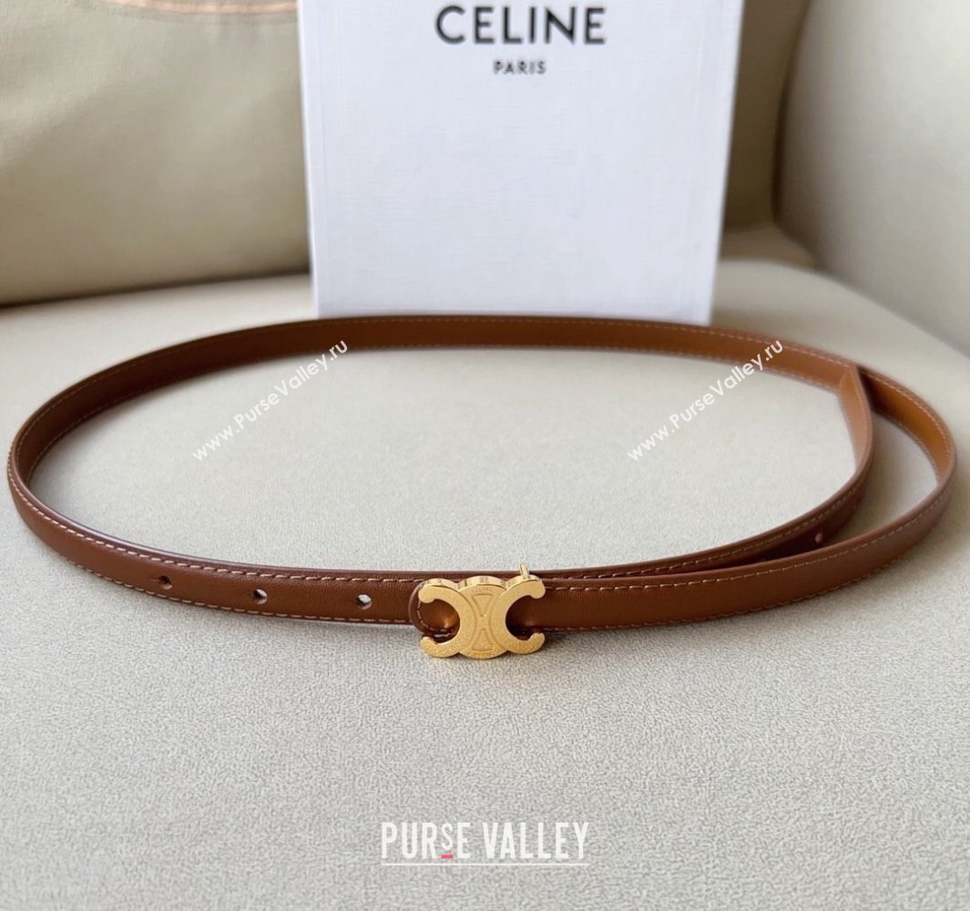 Celine 1.5cm TEEN Triomphe Belt 12 (99belt-231228n12)