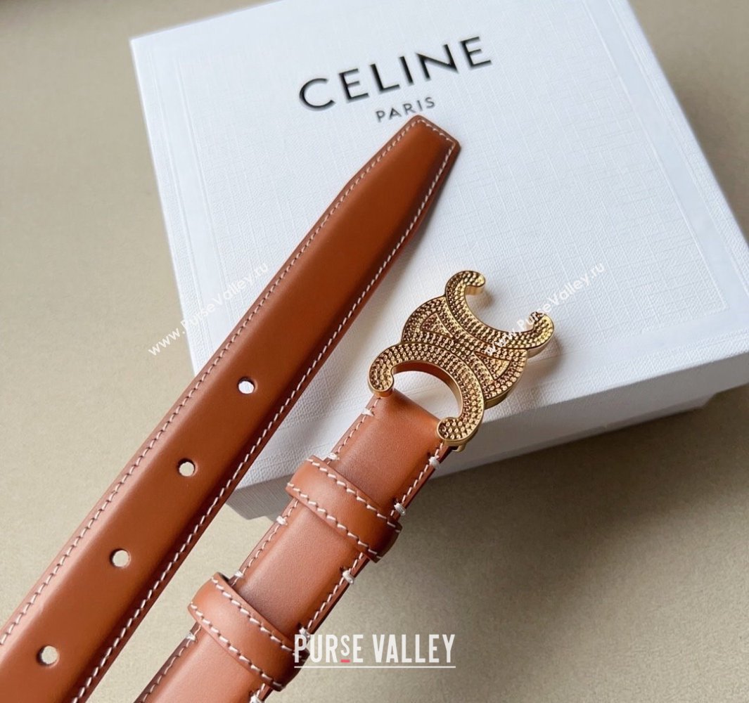 Celine 2.5cm Medium Triomphe Belt 03 (99belt-23122853)