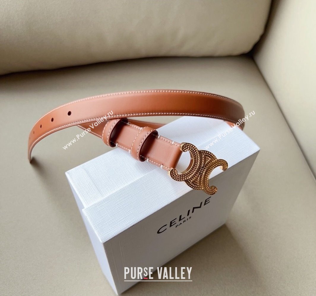 Celine 2.5cm Medium Triomphe Belt 03 (99belt-23122853)