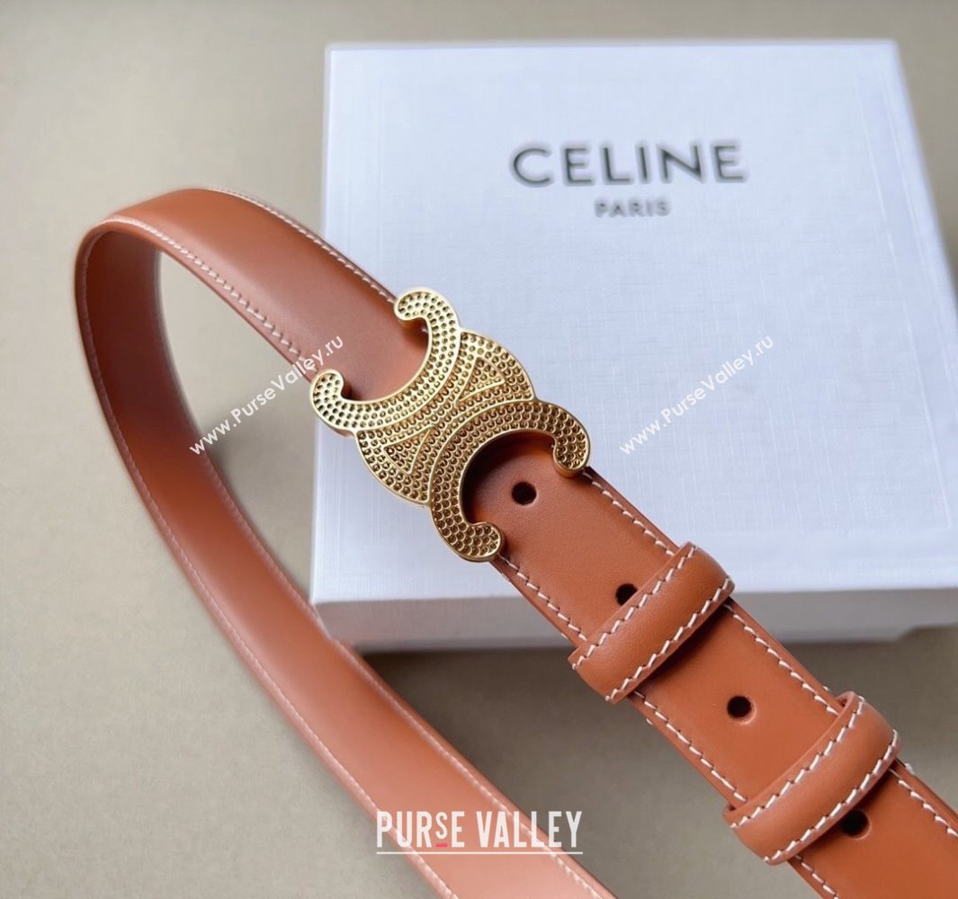 Celine 2.5cm Medium Triomphe Belt 03 (99belt-23122853)