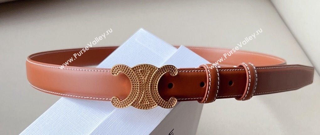 Celine 2.5cm Medium Triomphe Belt 03 (99belt-23122853)
