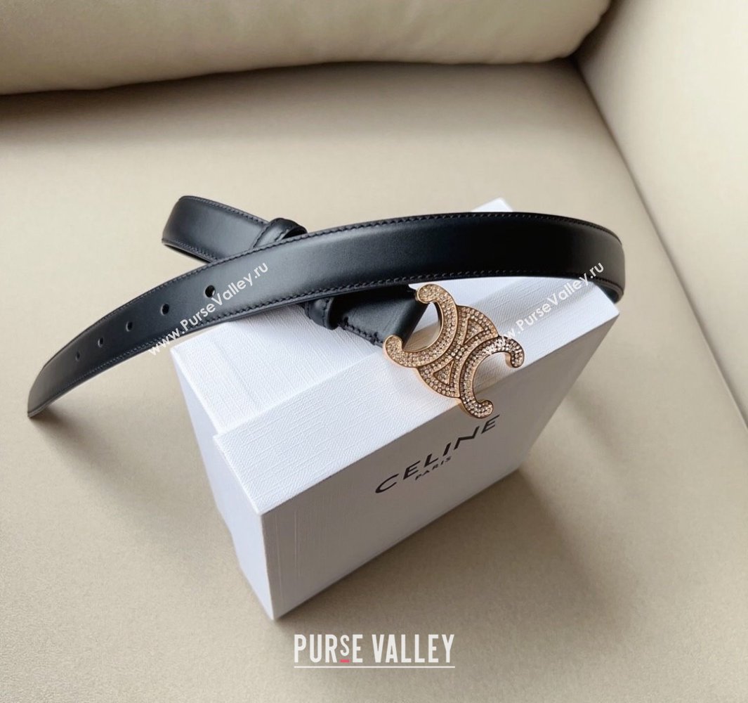 Celine 2.5cm Medium Triomphe Belt 07 (99belt-23122857)