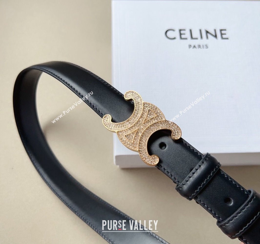 Celine 2.5cm Medium Triomphe Belt 07 (99belt-23122857)