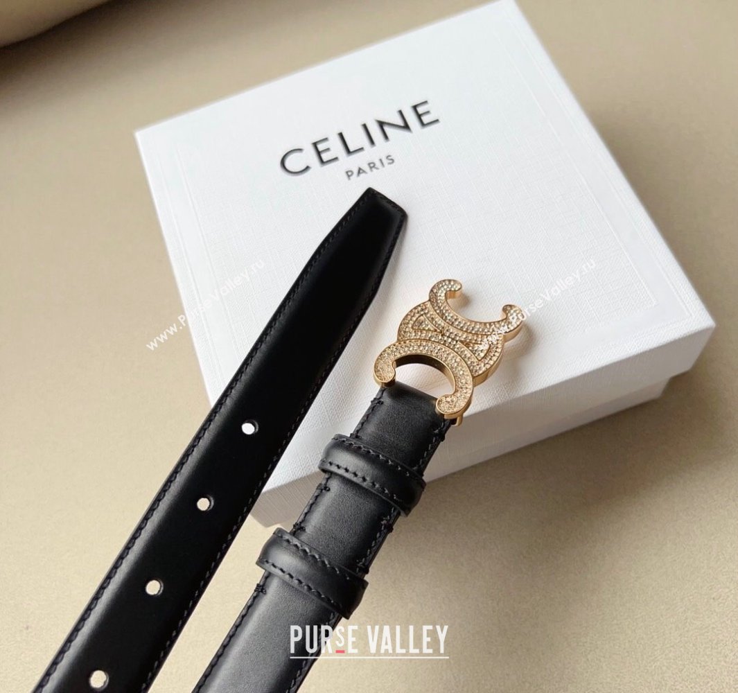 Celine 2.5cm Medium Triomphe Belt 07 (99belt-23122857)