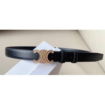 Celine 2.5cm Medium Triomphe Belt 07 (99belt-23122857)