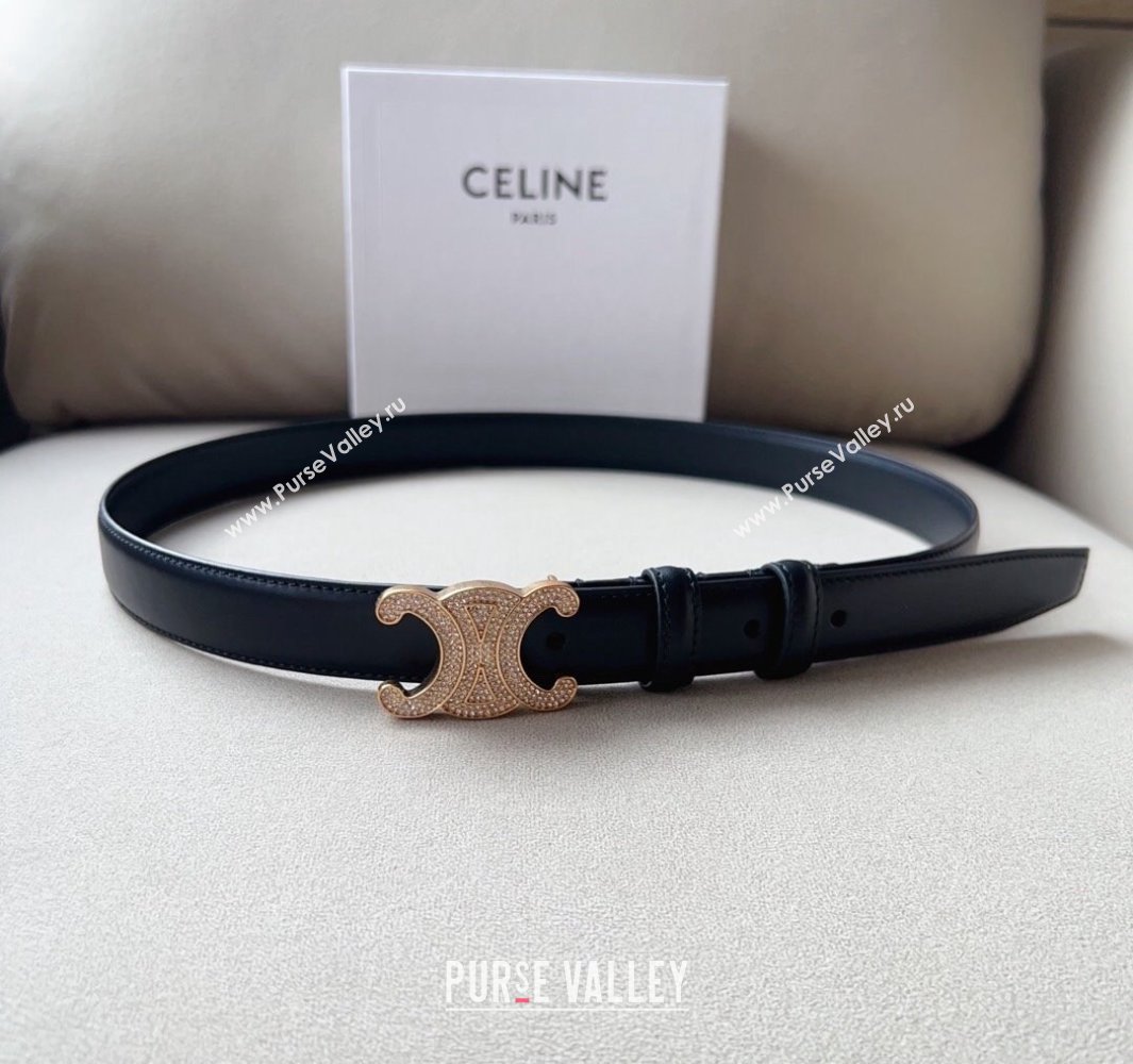 Celine 2.5cm Medium Triomphe Belt 07 (99belt-23122857)