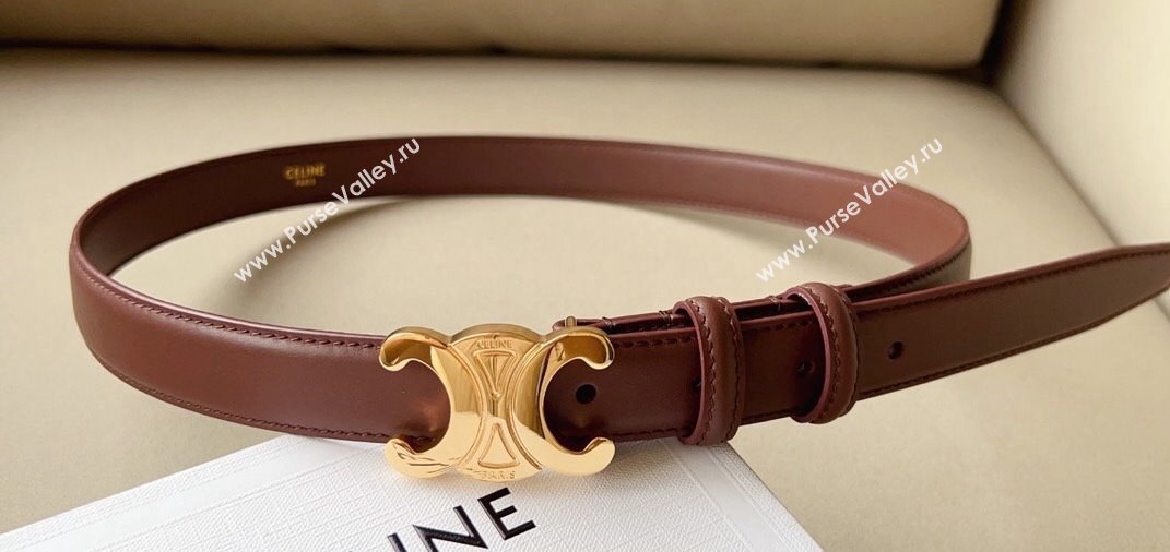Celine 2.5cm Medium Triomphe Belt 14 (99belt-23122864)