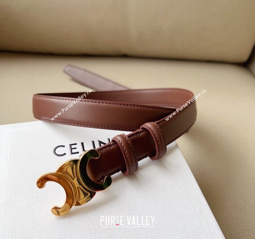 Celine 2.5cm Medium Triomphe Belt 14 (99belt-23122864)