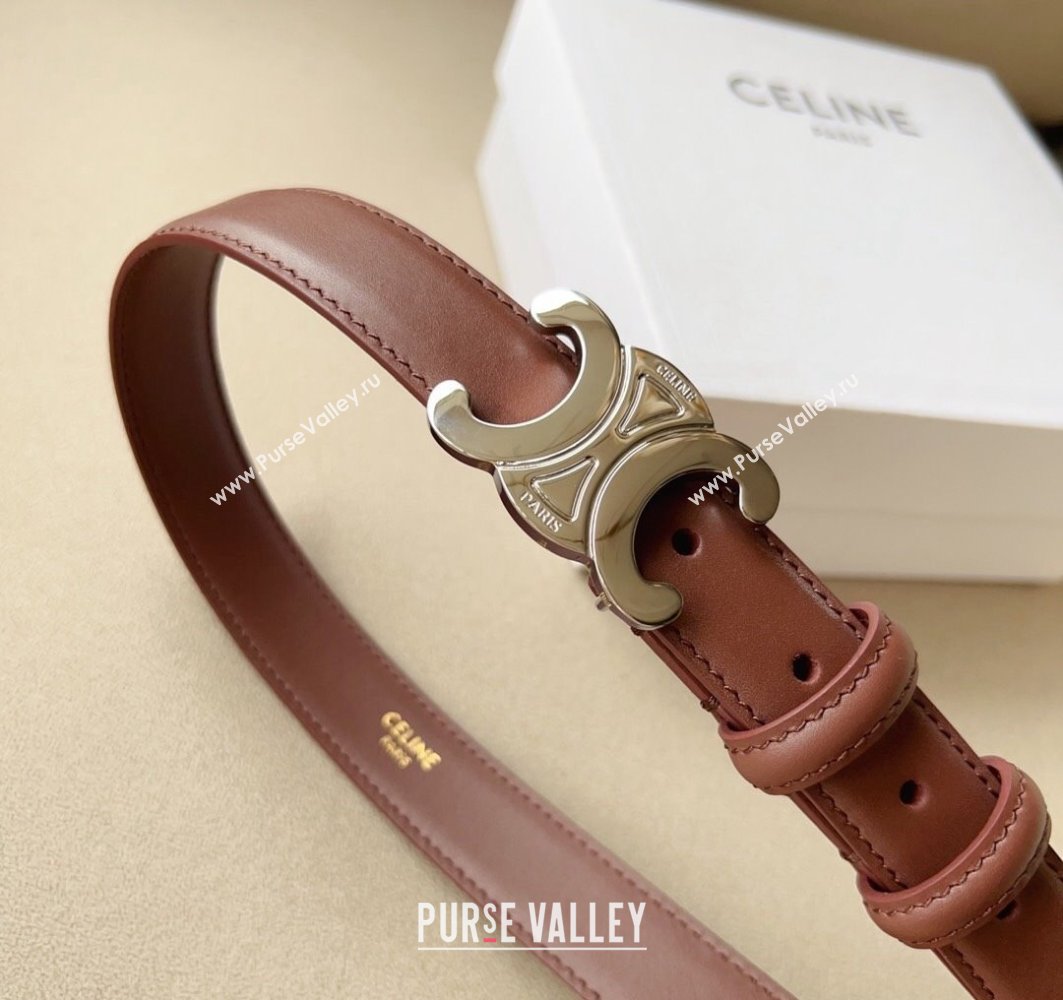 Celine 2.5cm Medium Triomphe Belt 15 (99belt-23122865)