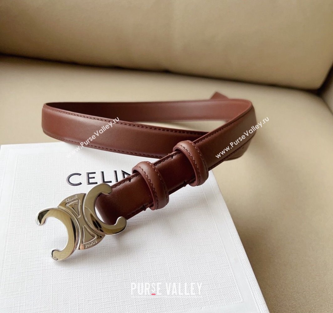 Celine 2.5cm Medium Triomphe Belt 15 (99belt-23122865)