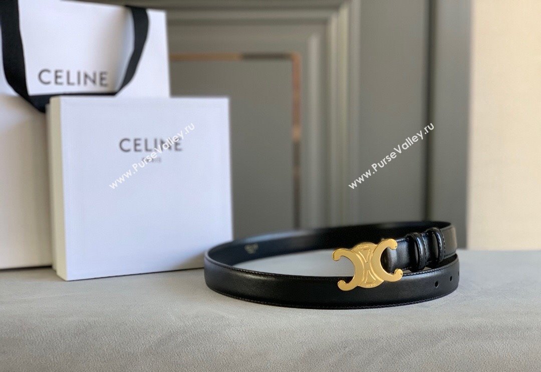 Celine 2.5cm Medium Triomphe Belt 16 (99belt-23122866)