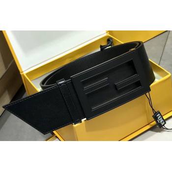 Fendi Width 6cm Baguette Wide leather belt Black (99belt-231228f11)