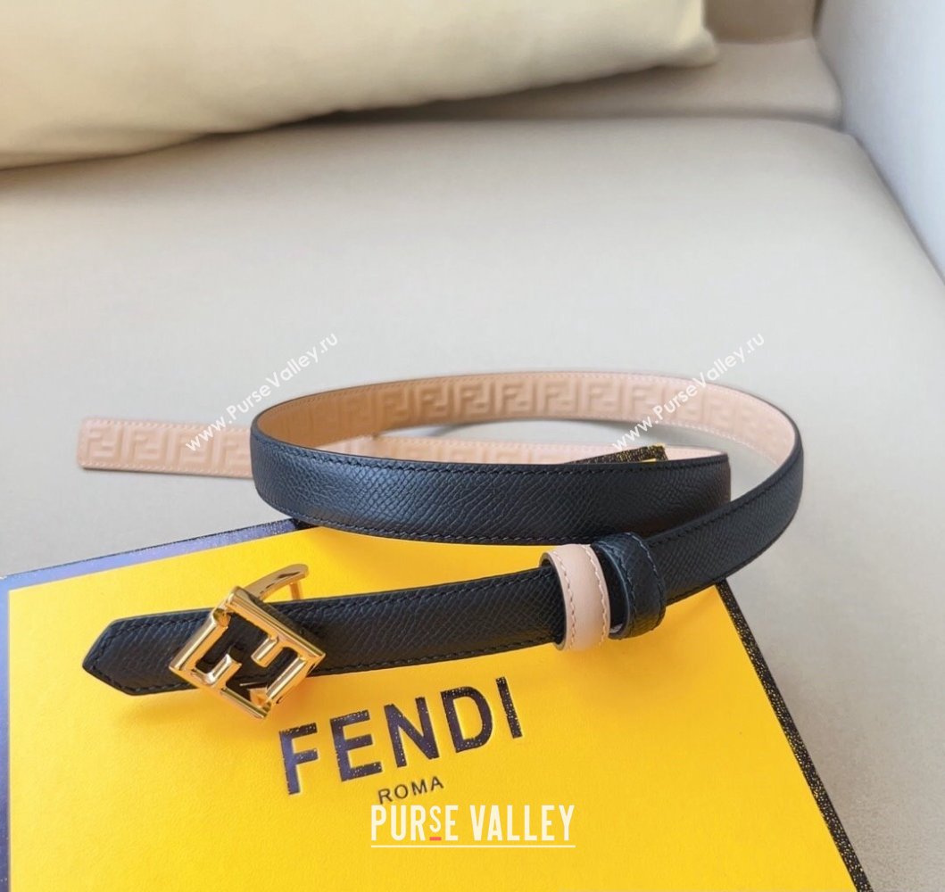 Fendi Width 2cm FF Diamonds leather Reversible Belt 02 (99belt-231228f22)