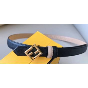 Fendi Width 2cm FF Diamonds leather Reversible Belt 02 (99belt-231228f22)