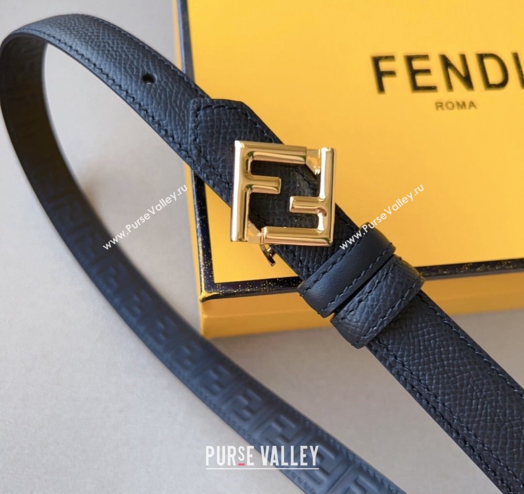 Fendi Width 2cm FF Diamonds leather Reversible Belt 05 (99belt-231228f25)