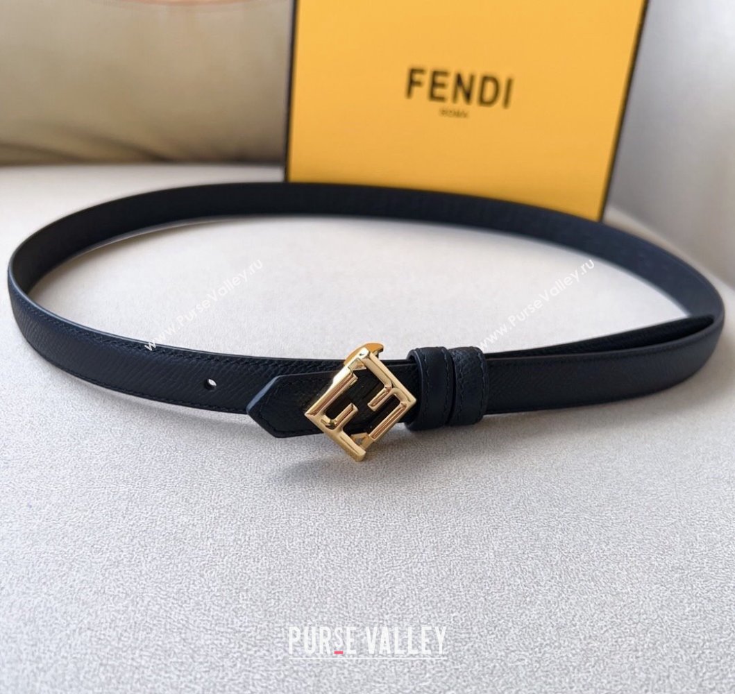 Fendi Width 2cm FF Diamonds leather Reversible Belt 05 (99belt-231228f25)