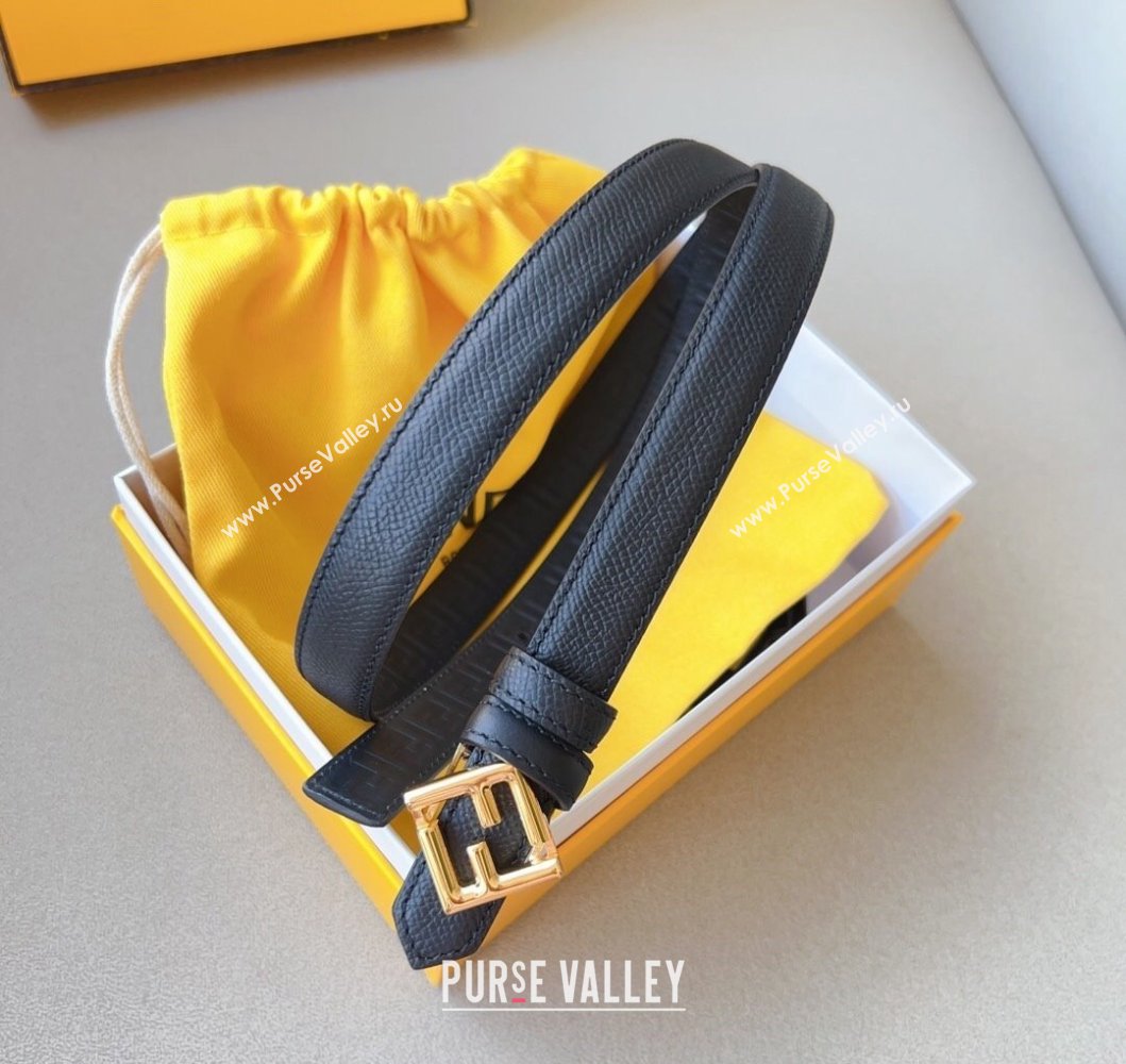 Fendi Width 2cm FF Diamonds leather Reversible Belt 05 (99belt-231228f25)