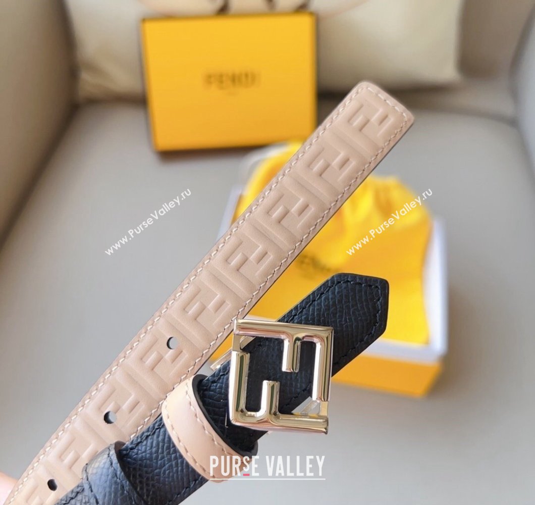 Fendi Width 2cm FF Diamonds leather Reversible Belt 07 (99belt-231228f27)