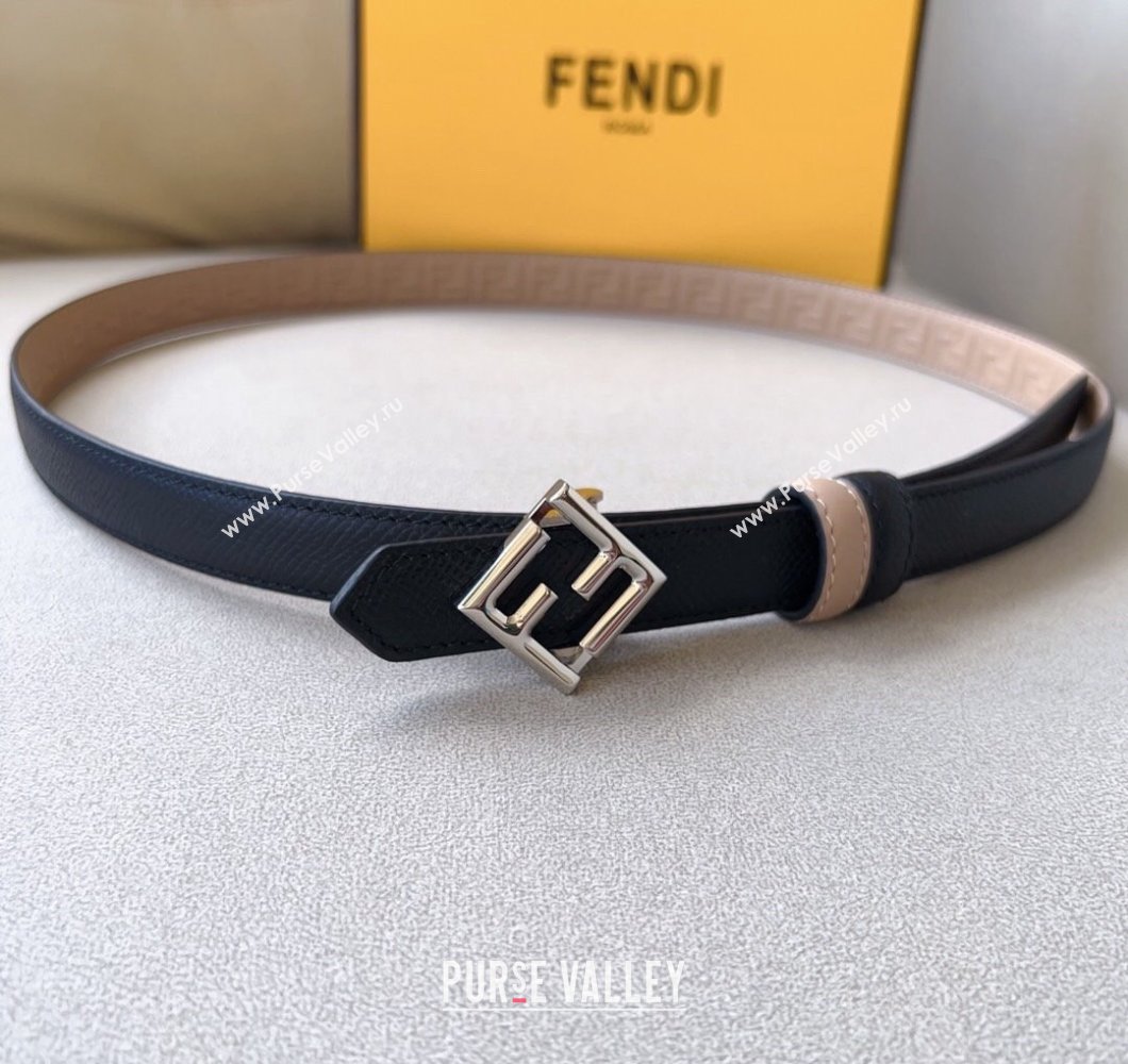 Fendi Width 2cm FF Diamonds leather Reversible Belt 07 (99belt-231228f27)