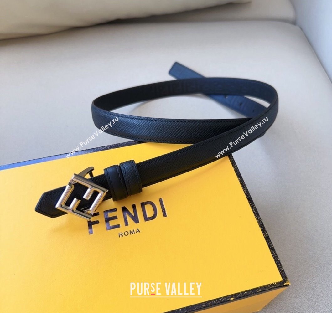 Fendi Width 2cm FF Diamonds leather Reversible Belt 10 (99belt-231228f30)