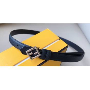 Fendi Width 2cm FF Diamonds leather Reversible Belt 10 (99belt-231228f30)