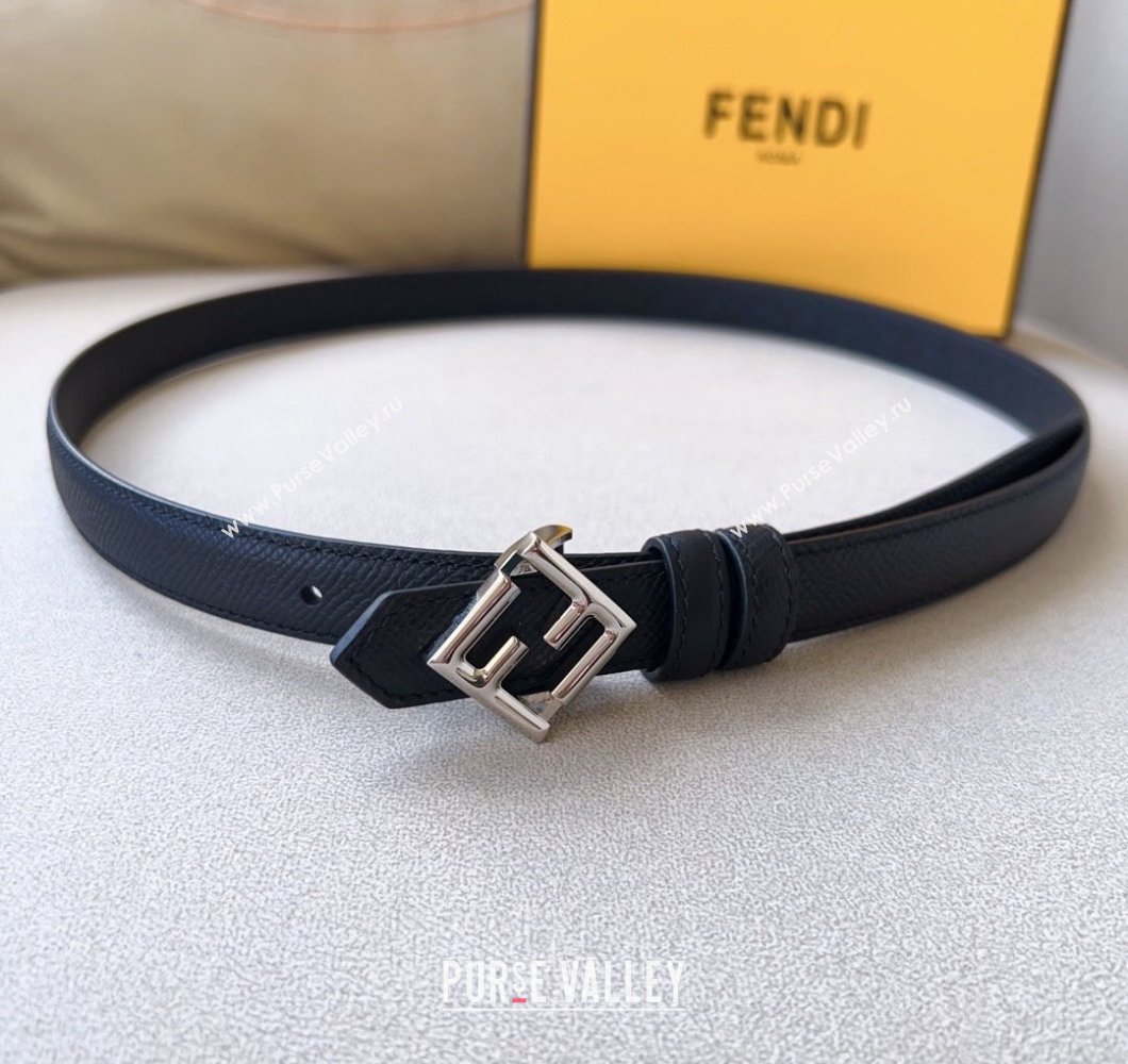 Fendi Width 2cm FF Diamonds leather Reversible Belt 10 (99belt-231228f30)