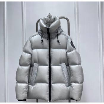 Canada Goose crofton down jacket silver 2023 (qiqi-231130-10)