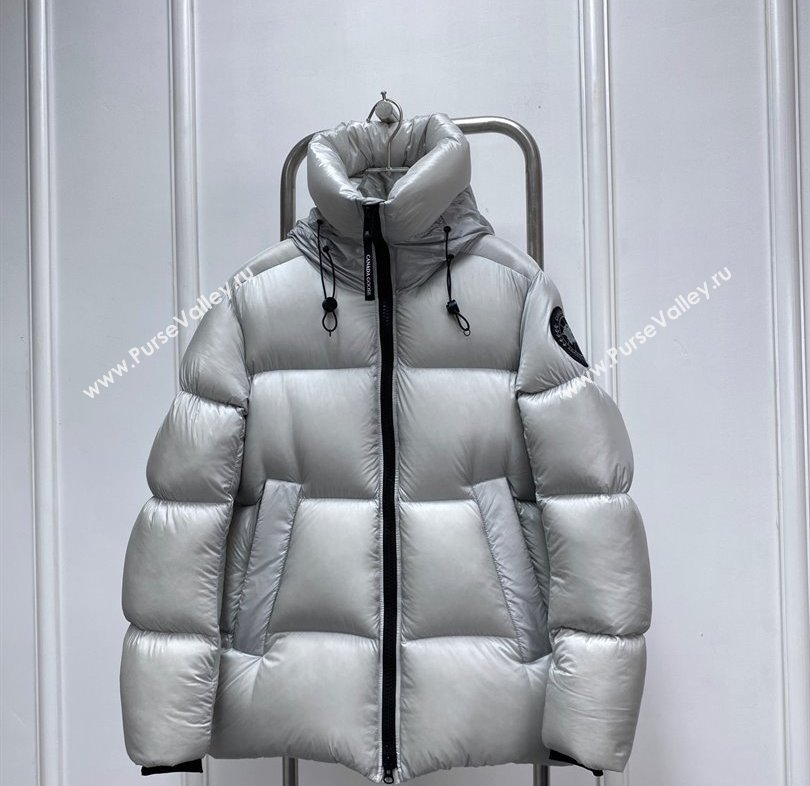 Canada Goose crofton down jacket silver 2023 (qiqi-231130-10)