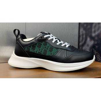 Dior Calfskin and Technical Mesh with Dior Oblique Canvas B25 Runner Mens Sneakers 05 2024 (modeng-240109d05)