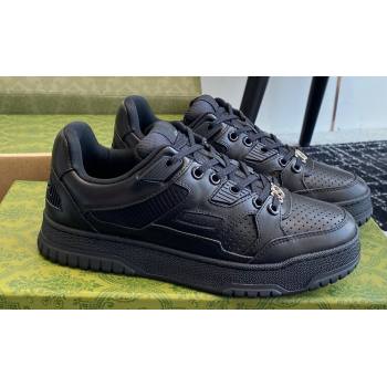 Gucci distressed effect low top Women/Men sneakers Black 2024 (danni-24010501)