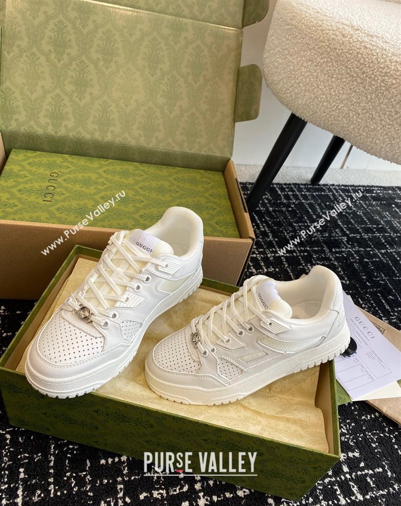 Gucci distressed effect low top Women/Men sneakers White 2024 (danni-24010502)
