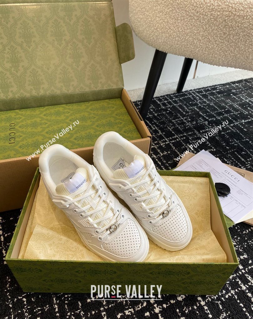 Gucci distressed effect low top Women/Men sneakers White 2024 (danni-24010502)