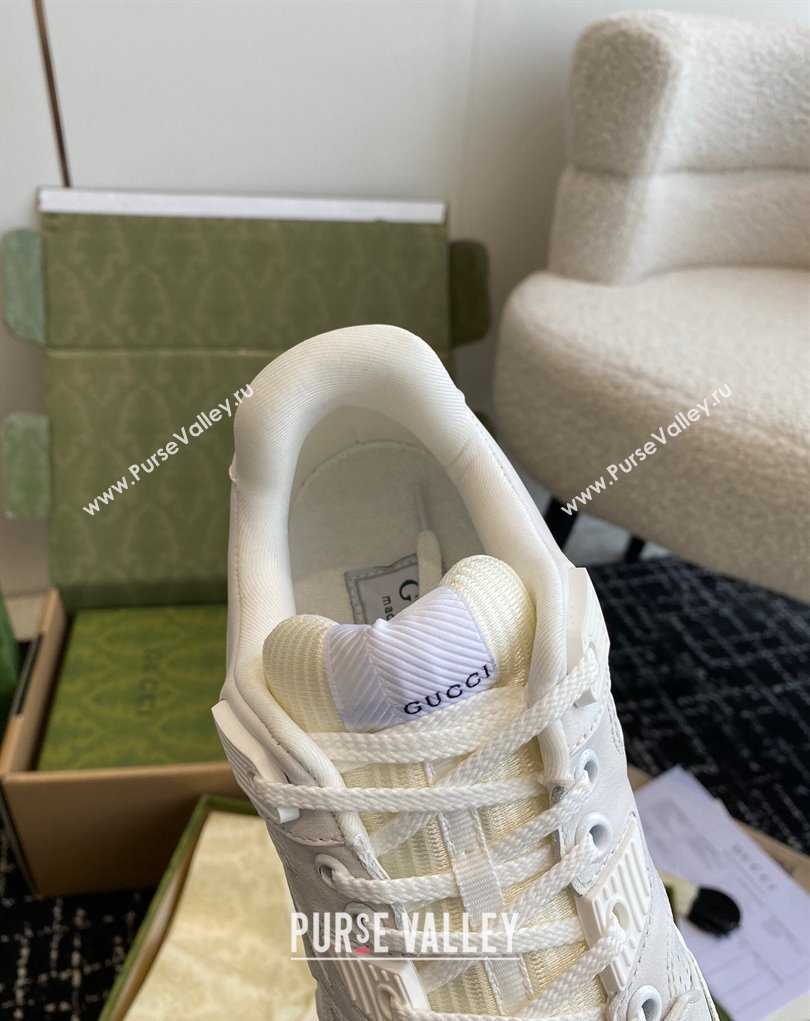Gucci distressed effect low top Women/Men sneakers White 2024 (danni-24010502)