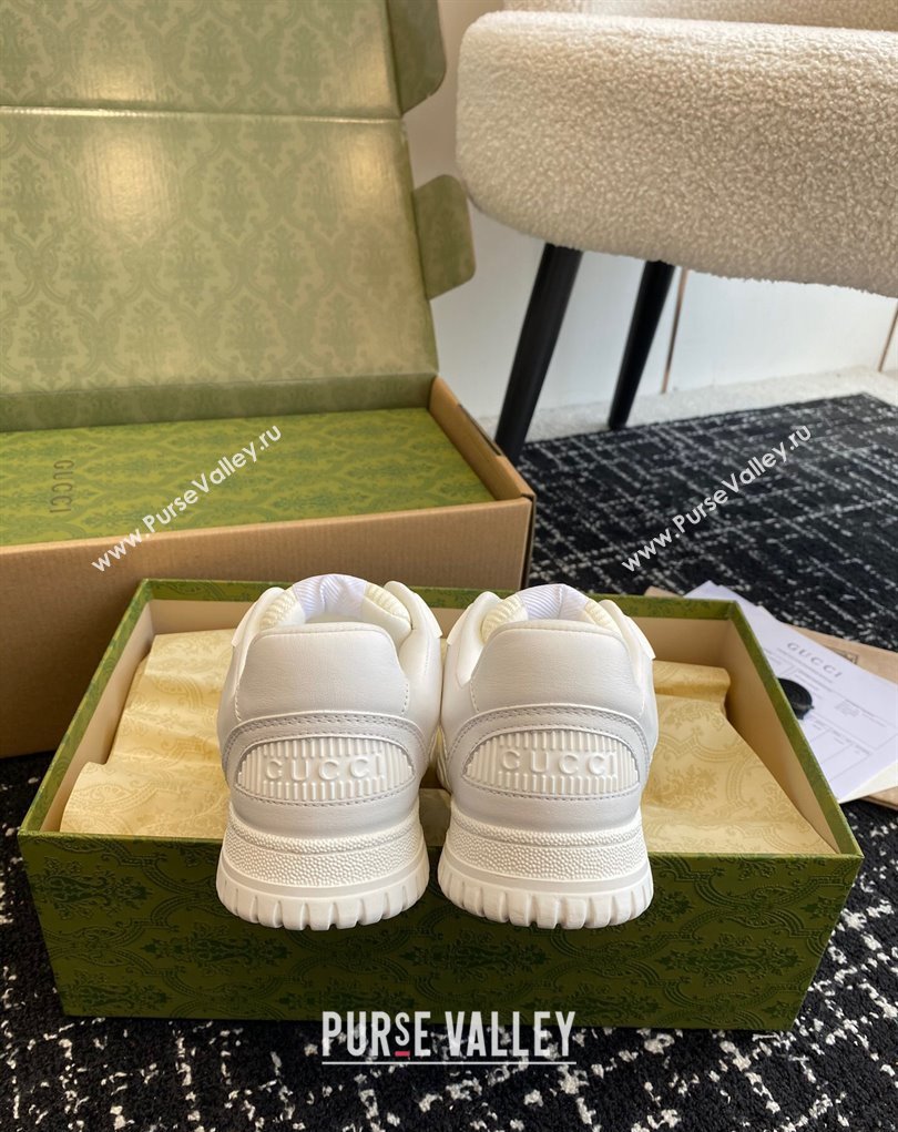 Gucci distressed effect low top Women/Men sneakers White 2024 (danni-24010502)