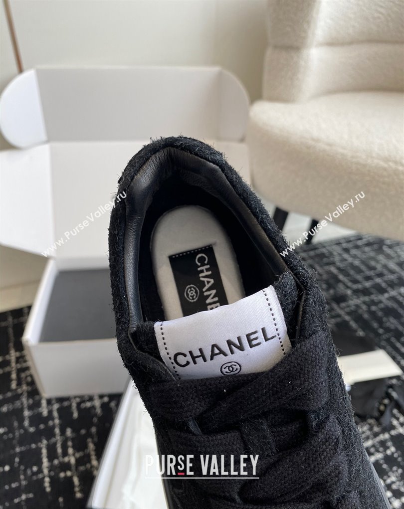 Chanel Velvet Suede Calfskin Sneakers G45208 04 2024 (danni-24010444)