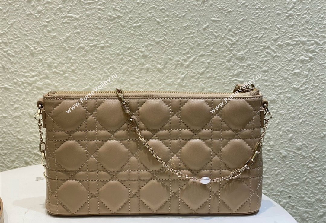 Miss Dior Midi Mini Bag in Cannage Lambskin Beige (XXG-24010803)