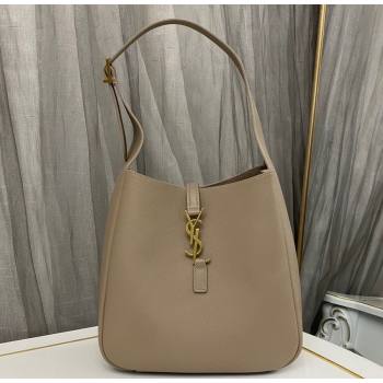 Saint Laurent le 5 à 7 supple small Bag in grained leather 713938 Beige (nana-24011048)