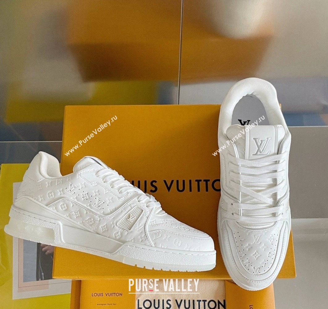 Louis Vuitton LV Trainer Women/Men Sneakers Top Quality 12 2024 (guoran-24011112)