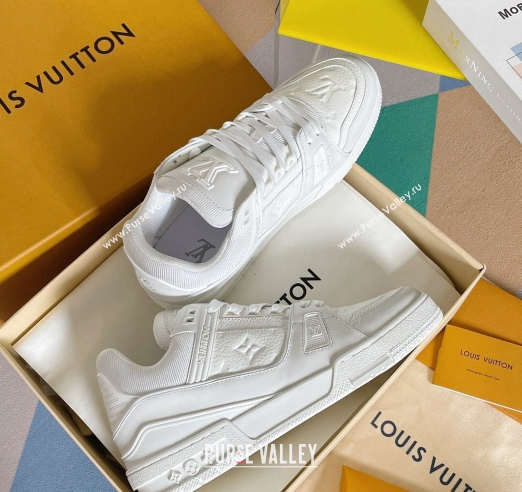 Louis Vuitton LV Trainer Women/Men Sneakers Top Quality 02 2024 (guoran-24011102)