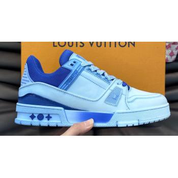 Louis Vuitton LV Trainer Women/Men Sneakers Printed calf leather Top Quality 11 2024 (shouhe-24011111)