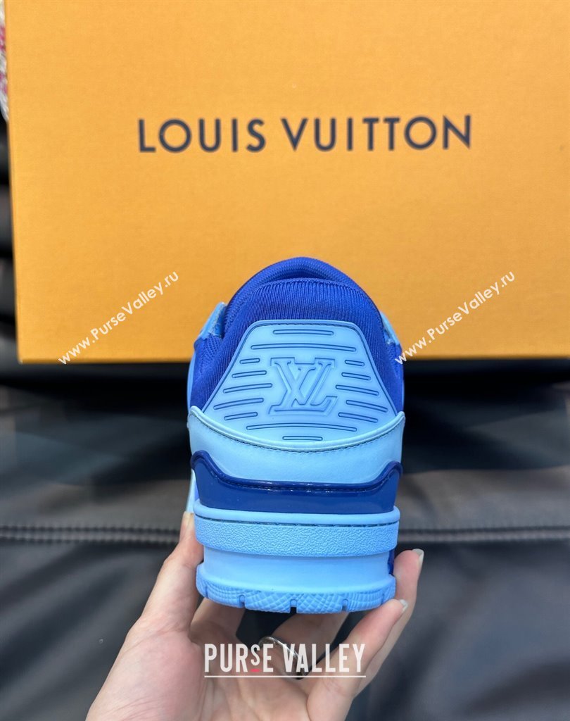 Louis Vuitton LV Trainer Women/Men Sneakers Printed calf leather Top Quality 11 2024 (shouhe-24011111)